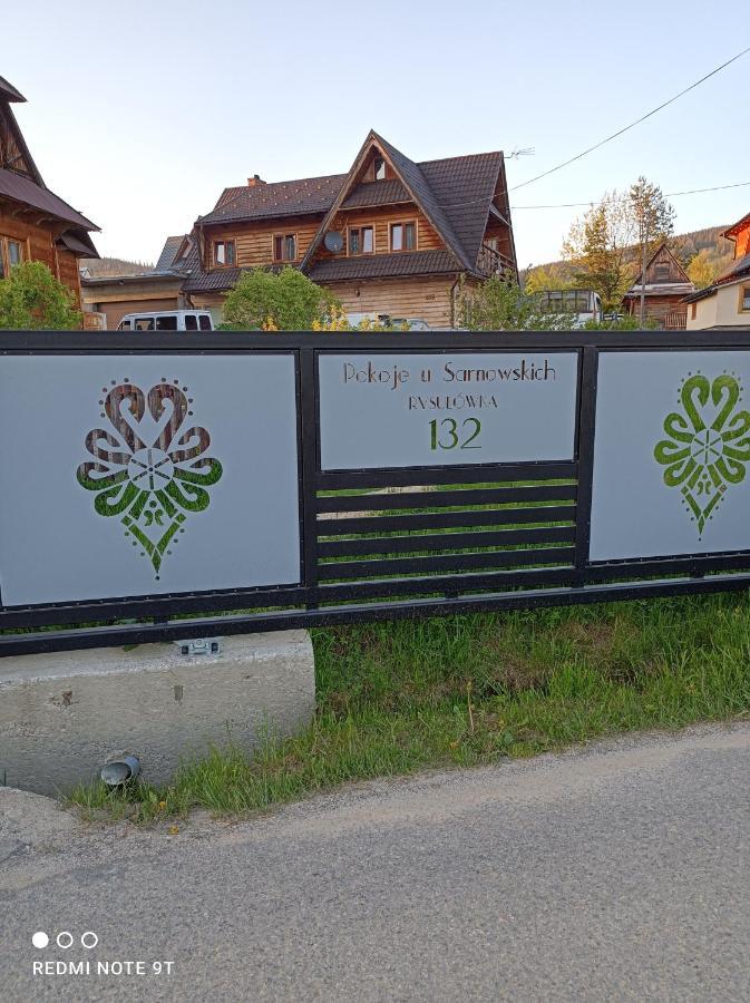 Pokoje U Sarnowskich Kościelisko Eksteriør billede